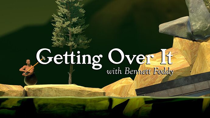 getting over it video game